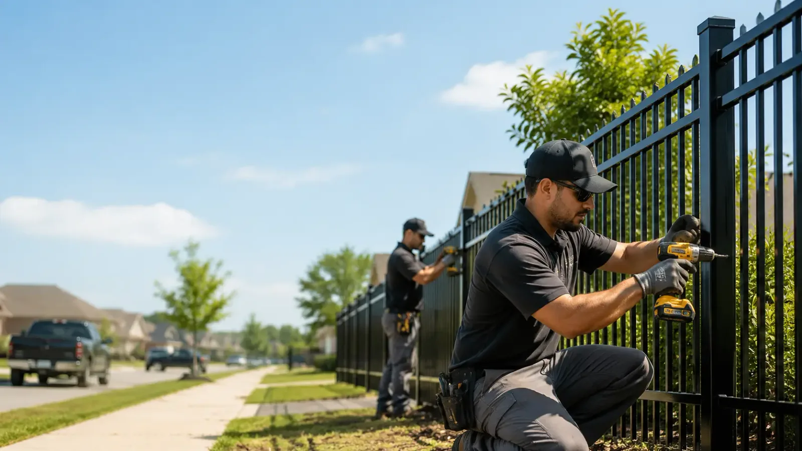 Metal Fence Installation in Buffalo, KY